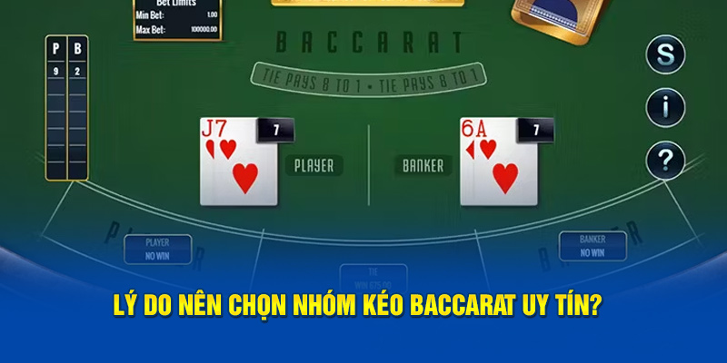 Tại Sao Nên Tham Gia Nhóm Kéo Baccarat tại Da88?